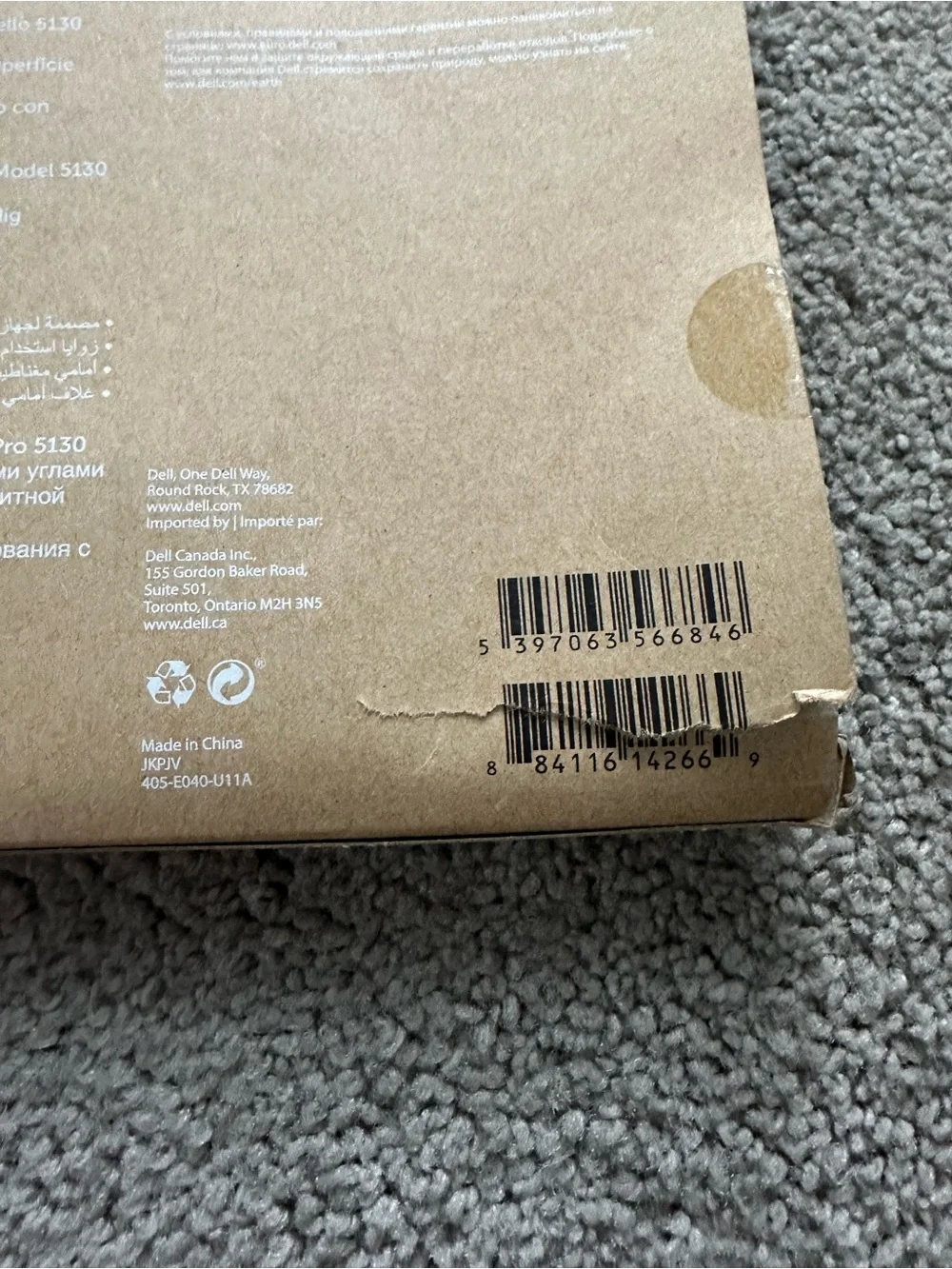 Dell OEM Venue‎ 11 Pro 5130 Tablet Hard Case